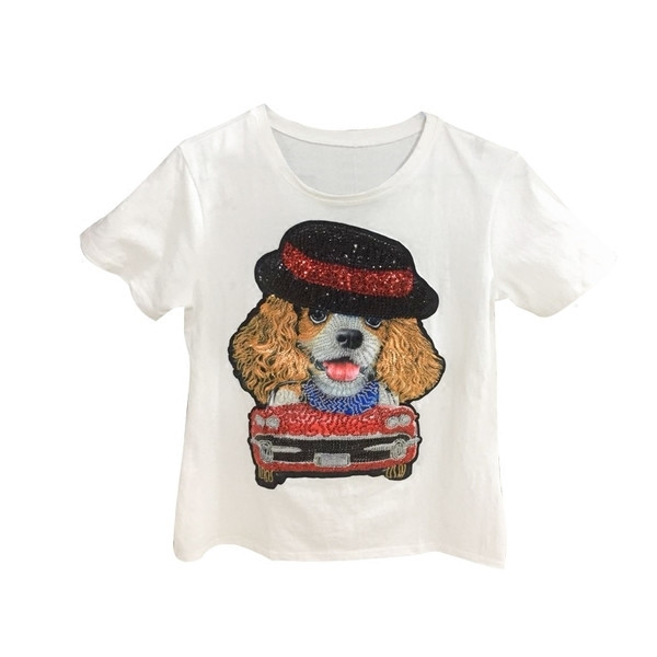 Γυναικεία μπλούζα μεγέθους MAXI με εφαρμογή σε τρία χρώματα