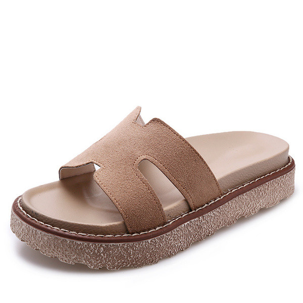 Papuci casual de dama in alb, maro si negru