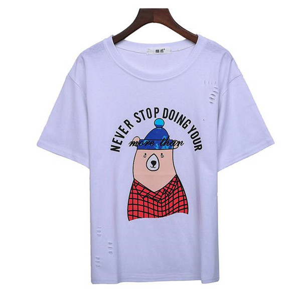 Γυναικεία T-Shirt καθημερινά μέγεθος MAXI σε τρία χρώματα με εκτύπωση