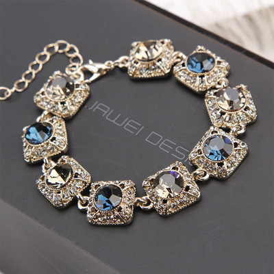 Bratara eleganta dama cu pietre colorate - doua modele