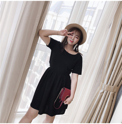 Γυναικείο φόρεμα μέγεθος MAXI σε μαύρο χρώμα με εντυπωσιακή πλάτη