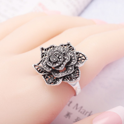Дамски класически пръстен Роза