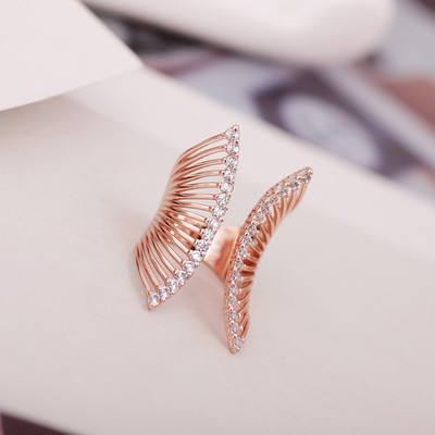 Inel de dama cu pietre artificiale