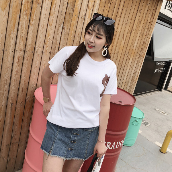 Απαλό λευκό μπλουζάκι 