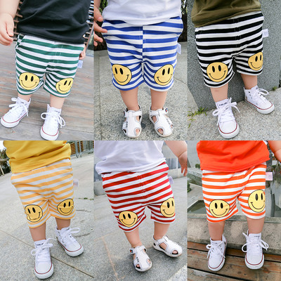 Детски къси панталони за момчета в няколко цвята с щампа