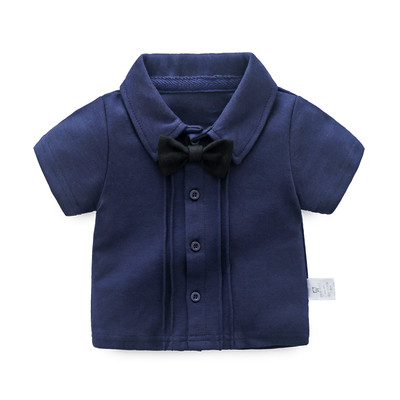 Gyermek ing fiúknak csokornyakkendő utánzattal több színben