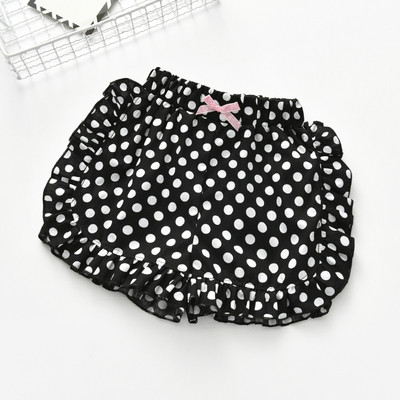 Pantaloni scurți pentru fete pentru copii cu o panglică cu puncte