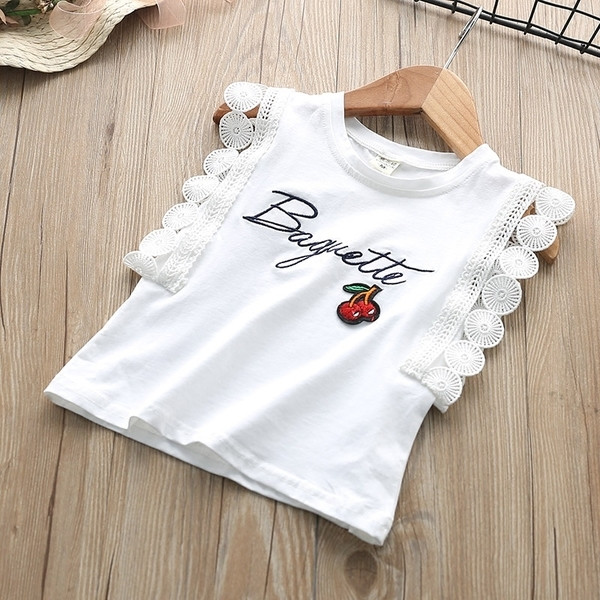 Set copii din doua piese pentru fete - maiou si fusta