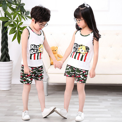 Παιδικό σετ για κορίτσια και αγόρια σε διάφορα μοντέλα - φανέλα και σορτς