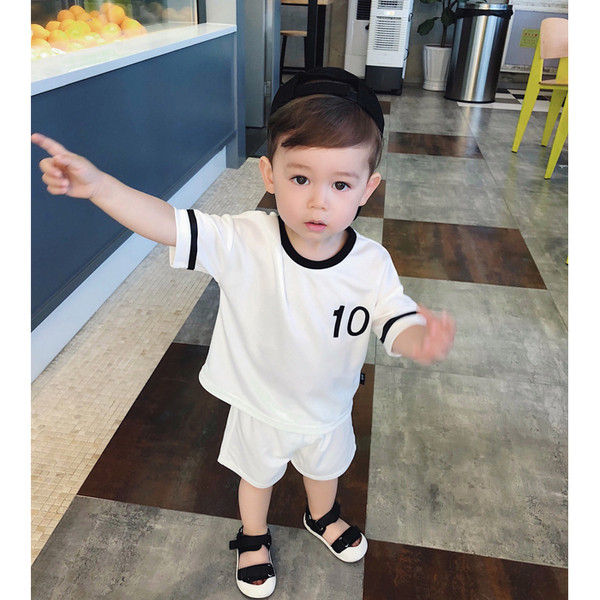 Set sport pentru copii pentru baieti in doua culori cu inscriptie