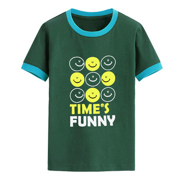Παιδικό μπλουζάκι T-shirt για αγόρια με κινούμενα σχέδια σε διαφορετικά χρώματα