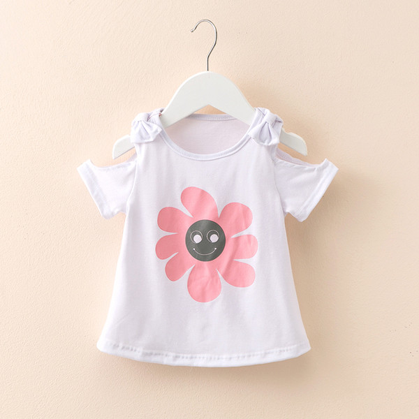 Детска тениска за момичета с апликация 