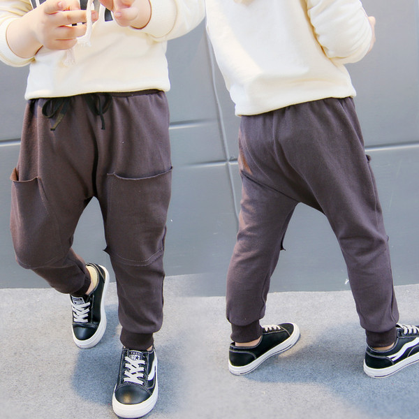 Παιδικά παντελόνια σε δύο χρώματα για αγόρια