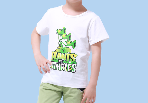 Παιδική βαμβακερή μπλούζα με εκτύπωση σε τρία χρώματα για αγόρια