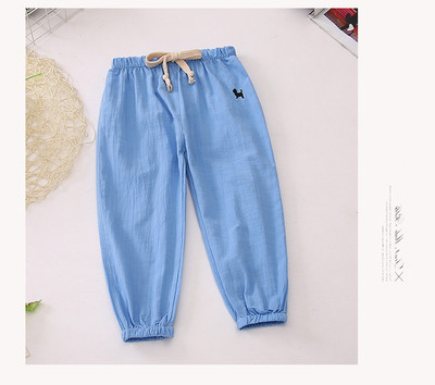 Παιδικό καλοκαιρινό παντελόνι για κορίτσια σε διάφορα χρώματα