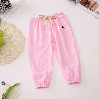 Παιδικό καλοκαιρινό παντελόνι για κορίτσια σε διάφορα χρώματα