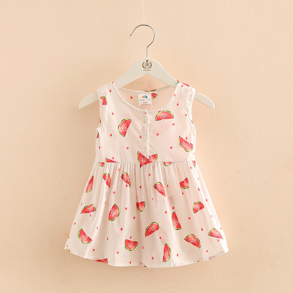 Παιδικό φόρεμα με μπλε και ροζ χρώμα