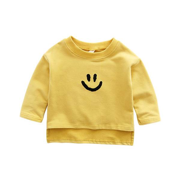 Παιδική μπλούζα για κορίτσια σε τρία χρώματα με εκτύπωση και επιγραφή στην πλάτη