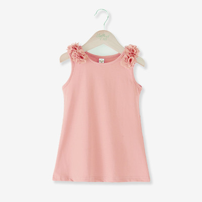 Детска рокля за момичета с флорален мотив в няколко цвята