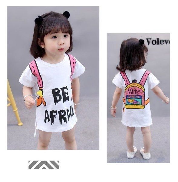 Un model interesant de rochie pentru copii in doua variante