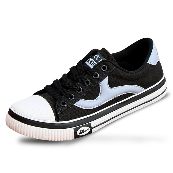 Adidași casual pentru bărbați în albastru și negru