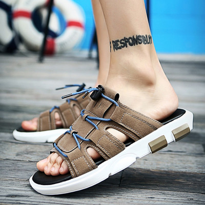 Papuci pentru bărbați - mai multe modele