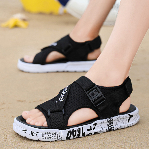 Ανδρικά σανδάλια με επίπεδη σόλα - διάφορα μοντέλα