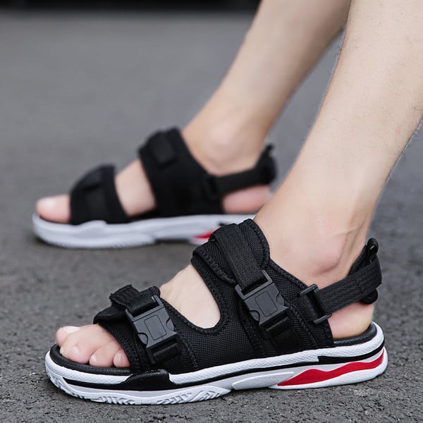 Ανδρικά σανδάλια με επίπεδη σόλα - διάφορα μοντέλα