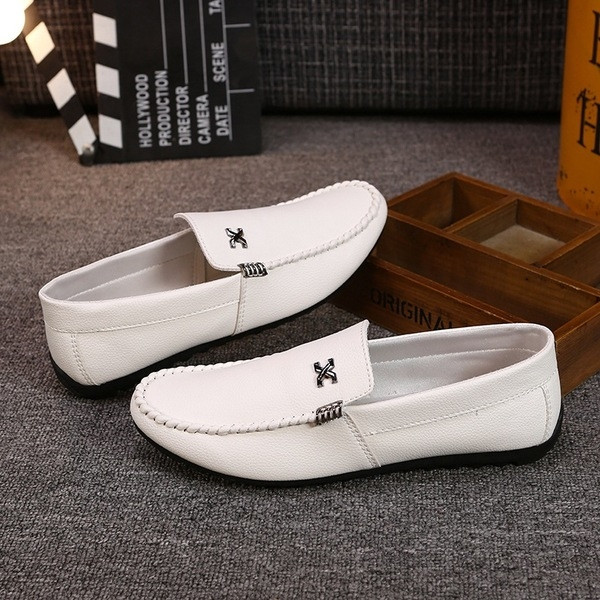 Pantofi formali barbatesti din piele ecologica in trei culori cu decor metalic