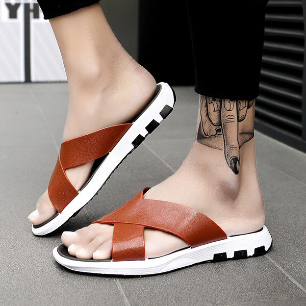 Ανδρικές παντόφλες σε τρία χρώματα