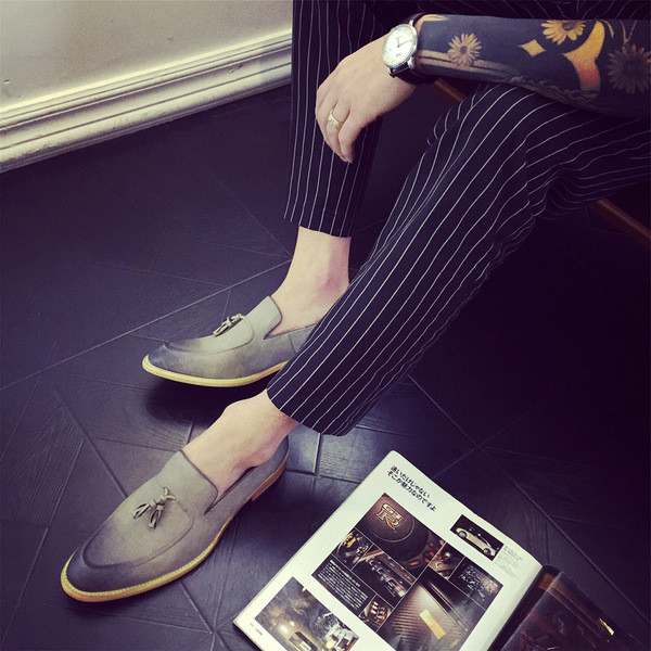 Pantofi formali pentru bărbați în culori irizate