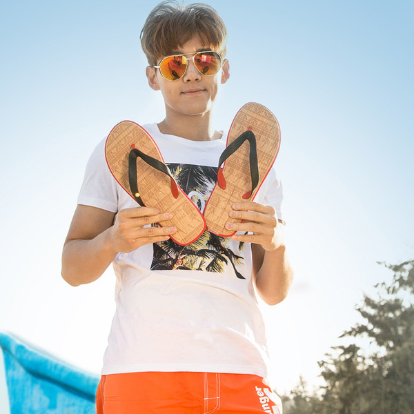 Papuci barbatesti in trei culori