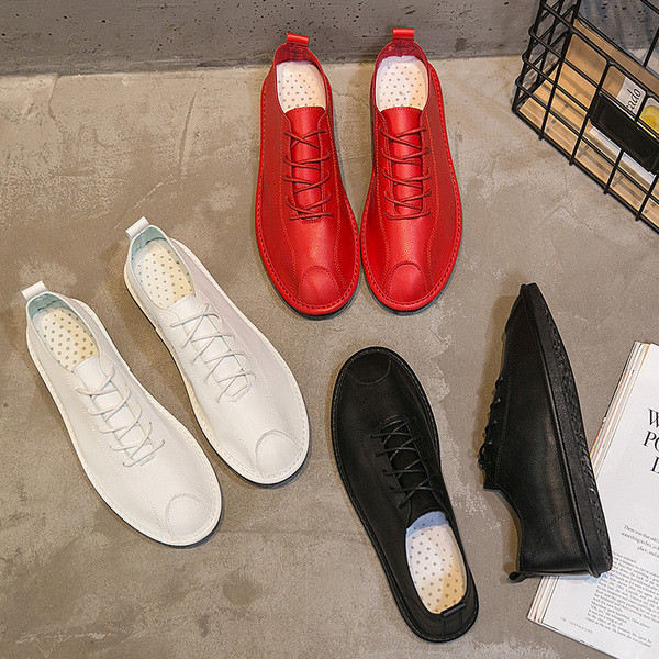 Pantofi de vara barbatesti model rotunjit in trei culori