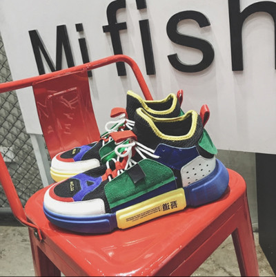 Αναπνεύσιμα ανδρικά αθλητικά πάνινα παπούτσια σε τρία χρώματα