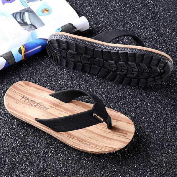 Papuci barbatesti cu talpa plate in trei culori