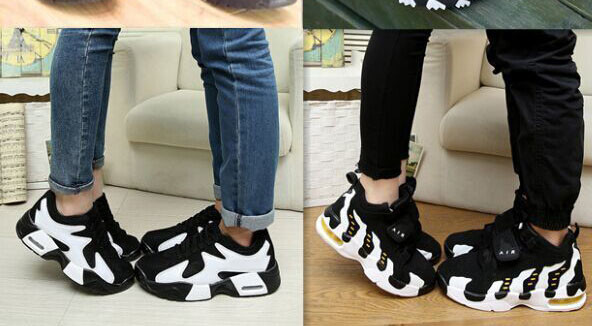 Adidași casual unisex cu cameră „aer” în mai multe culori