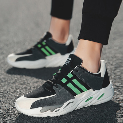 Άνετα αθλητικά ανδρικά πάνινα παπούτσια σε τρία χρώματα