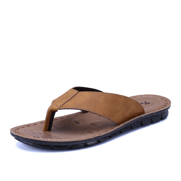 Papuci barbatesti cu talpa plana joasa in mai multe culori