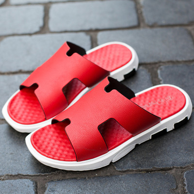 Ανδρικές παντόφλες με χαμηλή επίπεδη σόλα σε διάφορα χρώματα