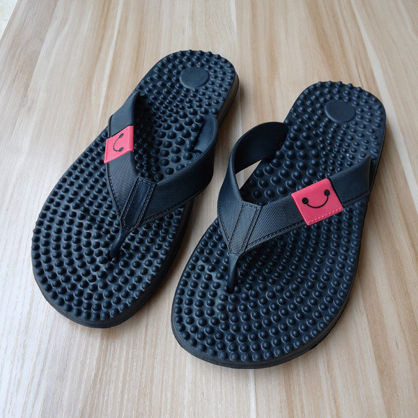 Férfi ujjpapucs fekete színben