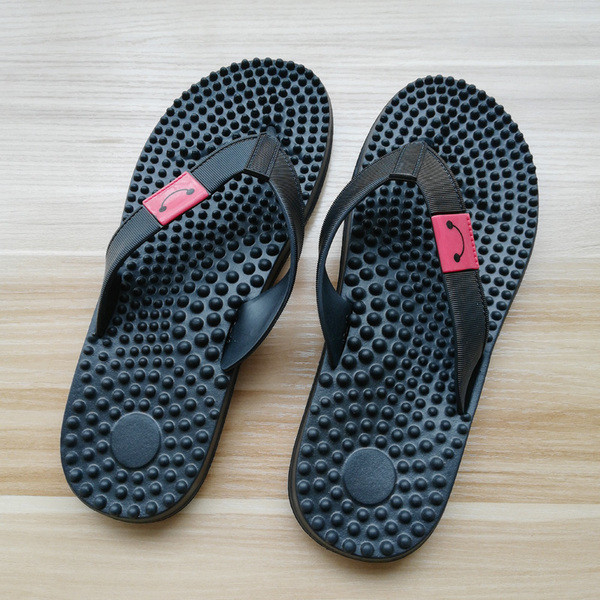 Férfi ujjpapucs fekete színben