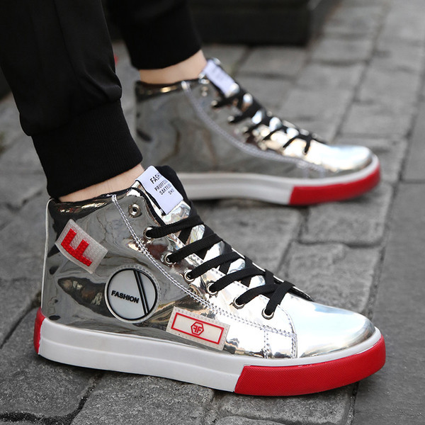 Ανδρικά πάνινα παπούτσια ψηλά και χαμηλά σε τρία χρώματα