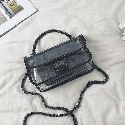 Κομψή γυναικεία τσάντα με πολύχρωμο μοτίβο - διάφορα χρώματα