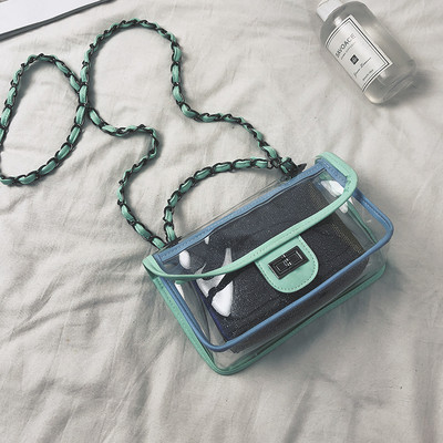 Κομψή γυναικεία τσάντα με πολύχρωμο μοτίβο - διάφορα χρώματα