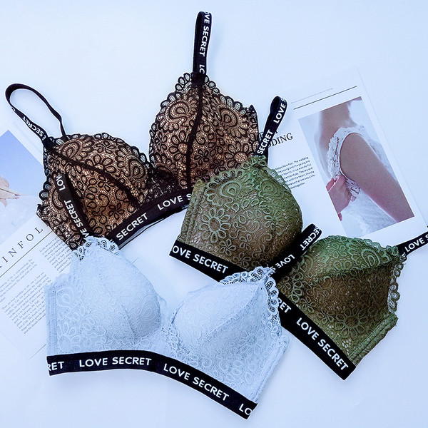 Αθλητικό σουτιέν από  δαντέλα σε 4 χρώματα