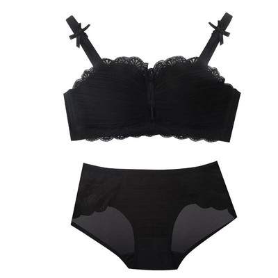 Κομψό γυναικείο σετ - σουτιέν και μπικίνι σε τέσσερα χρώματα