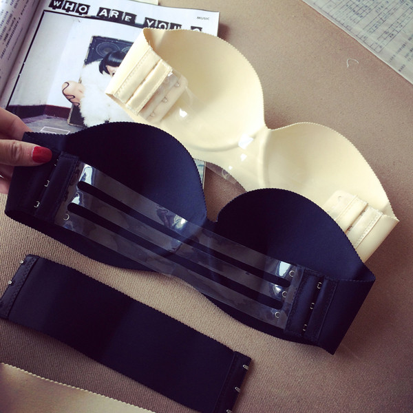 Sutien de dama fara cusaturi fara bretele si spate detasabil