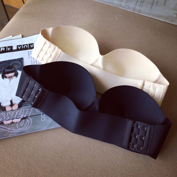 Sutien de dama fara cusaturi fara bretele si spate detasabil