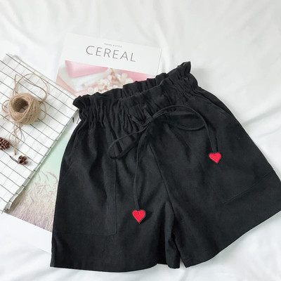 Σύντομα γυναικέια παντελόνια  με ελαστική μέση σε διάφορα χρώματα