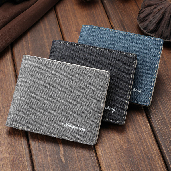 Ανδρικό καθημερινό λεπτό πορτοφόλι σε τρία χρώματα